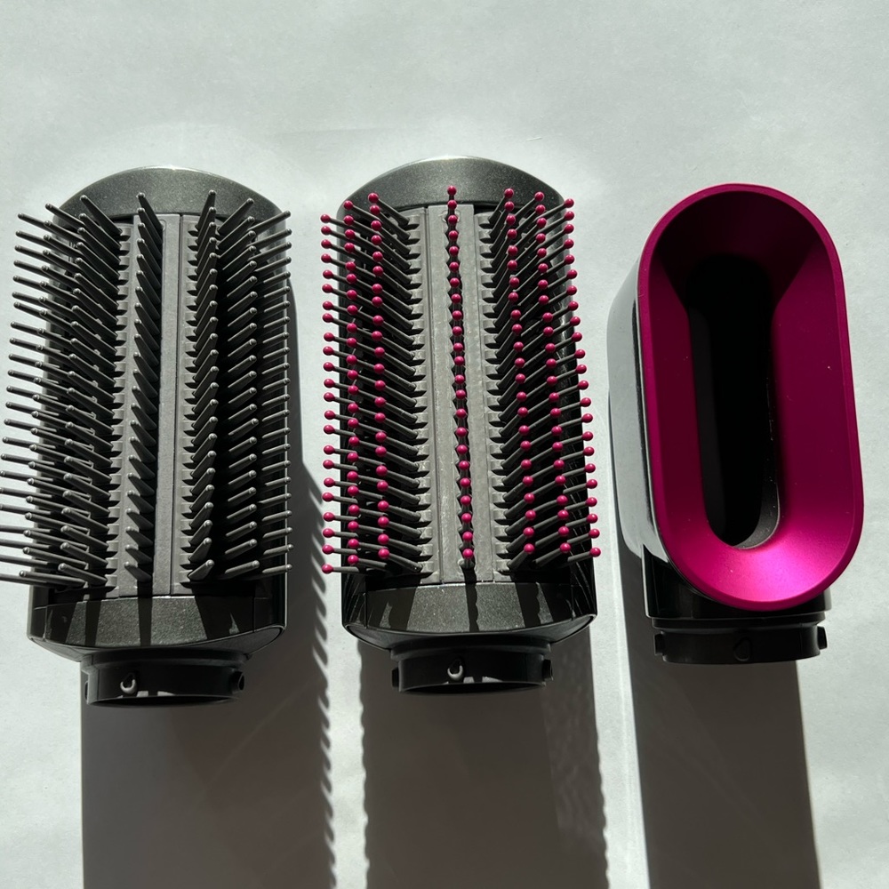 Dyson airwrap brushes and pre styling dryer